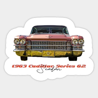 1963 Cadillac Series 62 Sedan Sticker